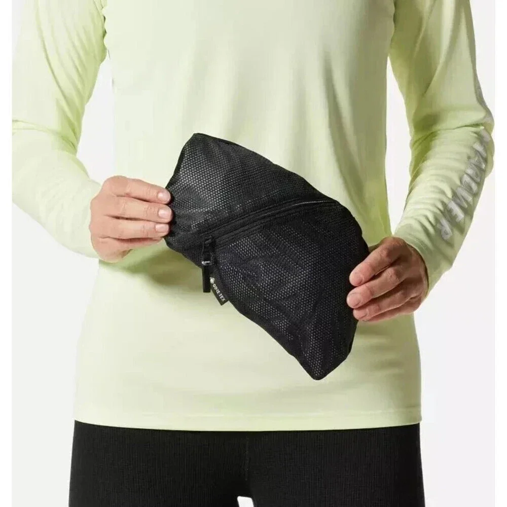 Mountain Hardwear Exposure/2 Paclite Pants Women's XS Black Straight Leg ERK1655